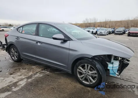 2018 Hyundai Elantra Sel from USA, damaged, VIN 5NPD84LFXJH339936